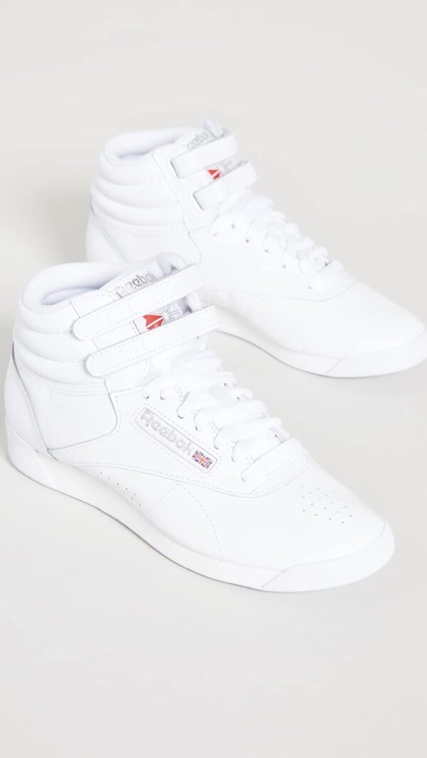 Reebok Women's Freestyle Hi High Top Sneaker - Image 5