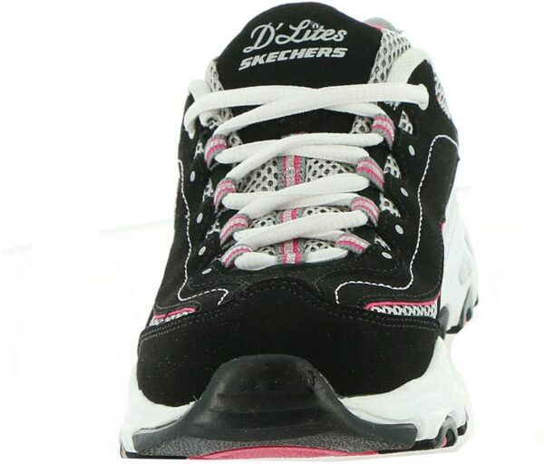 Skechers Women's D'Lites-Life Saver Memory Foam Lace-up Sneaker - Image 6