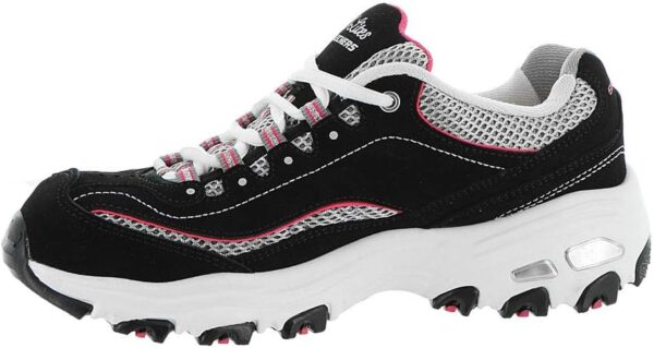 Skechers Women's D'Lites-Life Saver Memory Foam Lace-up Sneaker - Image 5