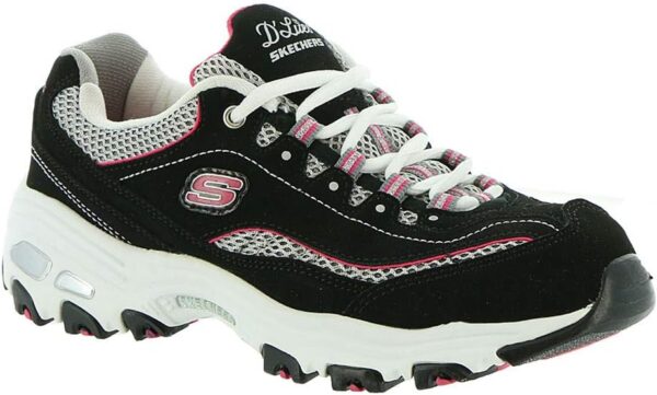 Skechers Women's D'Lites-Life Saver Memory Foam Lace-up Sneaker - Image 2