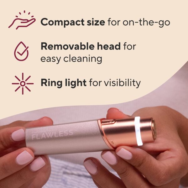 Finishing Touch Flawless Facial Hair Remover for Women - Image 7