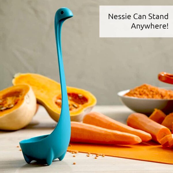 OTOTO The Original Nessie Ladle - Soup Ladle, Cute Gifts, Funny Kitchen Gadgets, Loch Ness design, Cooking Gifts for Mom - Cute and Practical Kitchen Utensils - Unique Gifts for Women - Image 5