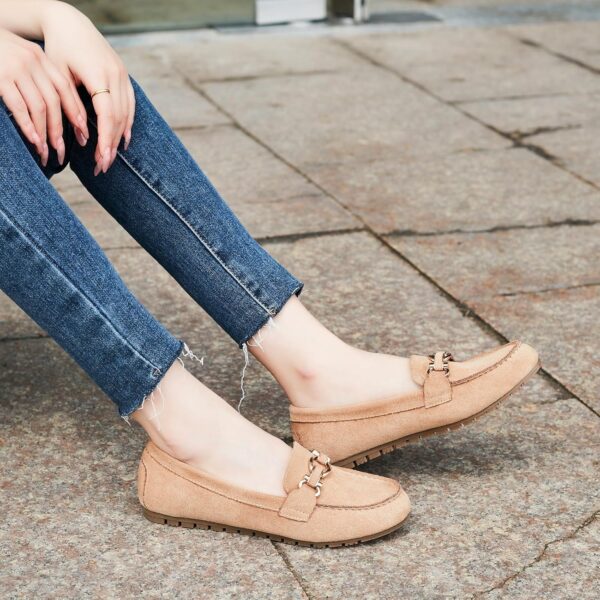 Loafers for Women Business Casual Shoes Comfortable & Lightweight Penny Loafers Slip On Work Flats - Image 5