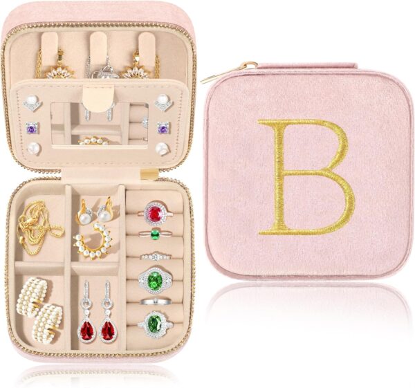 Birthday Gifts For Teen Girls Best Friend Bestie Soul Sister Pink Jewelry Boxes For Travel Ring Holder Earring Holder Beach Essentials Mothers Day Birthday Gifts For Girls Travel Accessories For Women